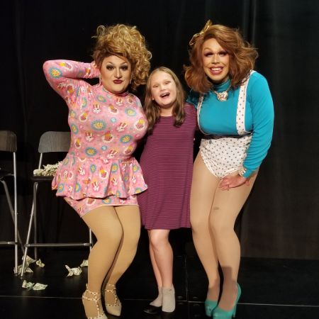 The cast of TLC's Dragnificent pose for a picture.